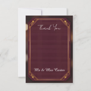 xxx thank you card