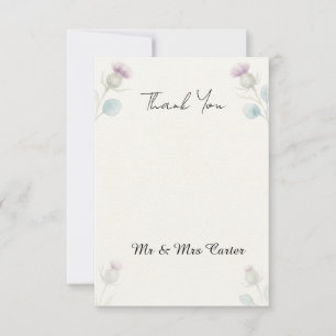 xxx thank you card