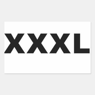 XXXL STICKER