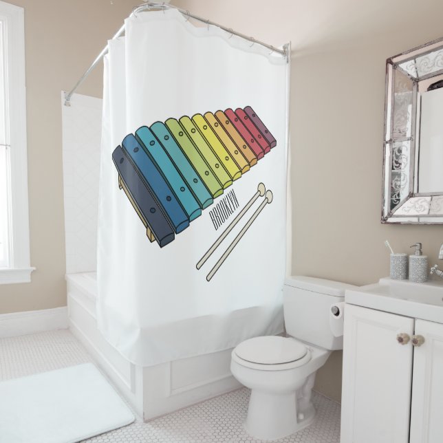 Xylophone cartoon illustration (In Situ)