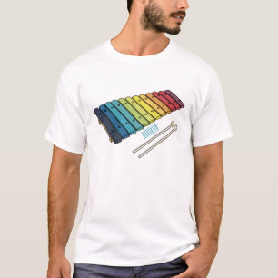 Xylophone cartoon illustration T-Shirt