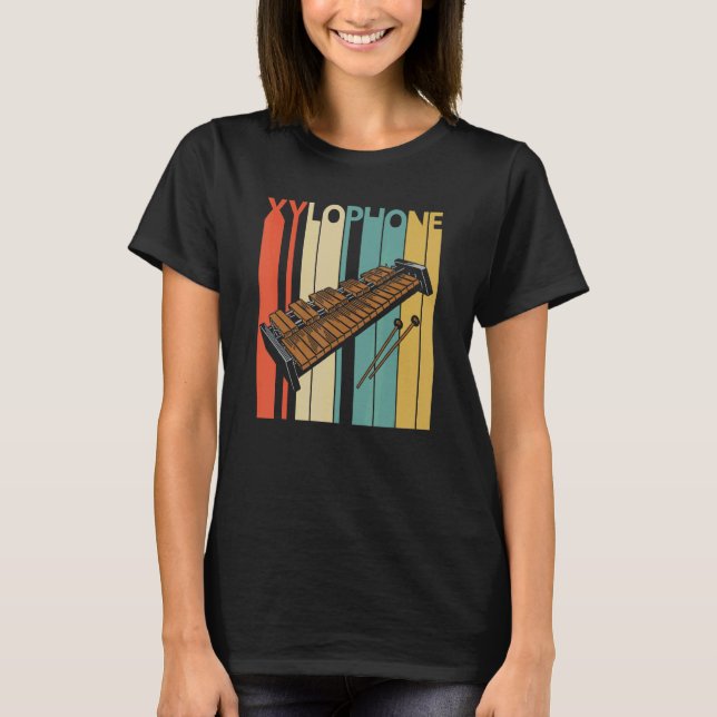 Xylophone Music Instrument T-Shirt (Front)