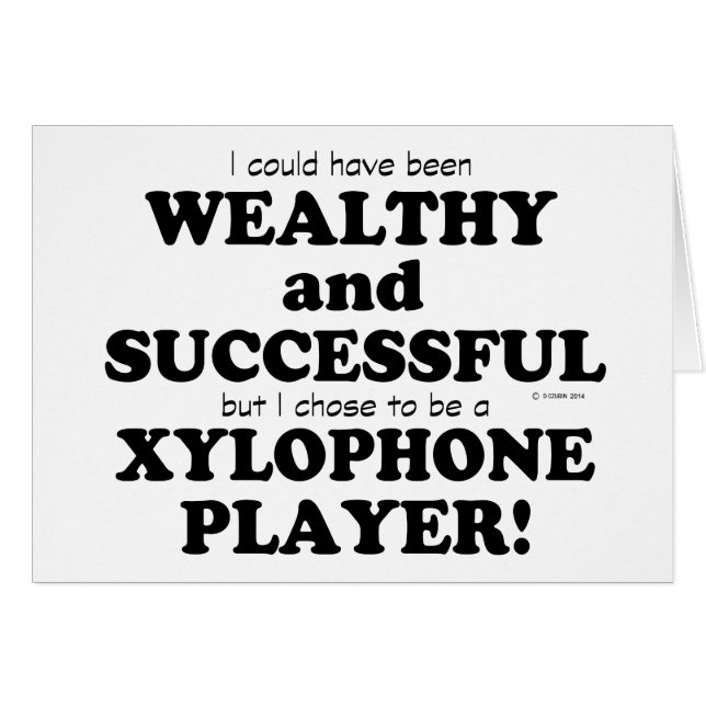 Xylophone Wealthy & Successful (Front Horizontal)