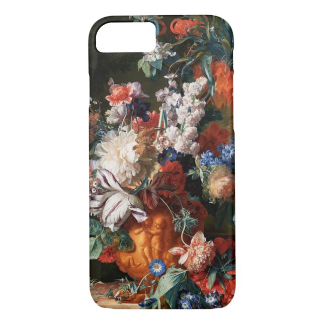 Xzendor7 Bouquet Of Flowers by Jan van Huysum Case-Mate iPhone Case (Back)