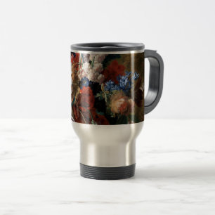 Xzendor7 Bouquet Of Flowers by Jan van Huysum Travel Mug