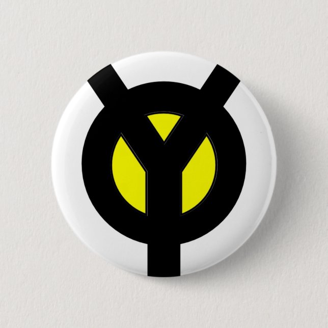 Y1Director 2 Inch Round Button (Front)