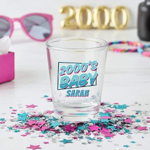 Y2K 2000's Baby Nostalgic Throwback Shot Glass
