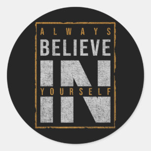 Y2k Fitness Quote Fashion Gym Training Discipline  Classic Round Sticker