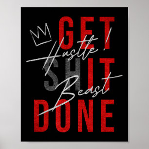 Y2k Fitness Quote Fashion Gym Training Discipline Poster