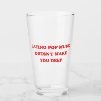Y2K - Hating Pop Music Doesn't Make You Deep II Glass