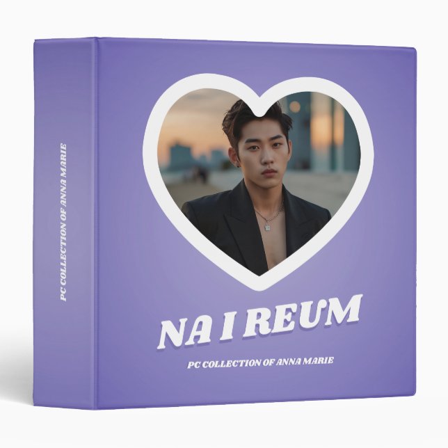 Y2k K-pop Photocard Classeur CSTMZ (Gradient Ver.) (Devant/Côté)