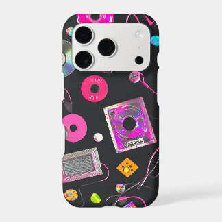 Y2K Music Collage iPhone Case | Retro Cyber