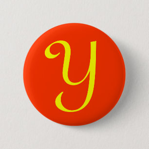 Y 2 INCH ROUND BUTTON