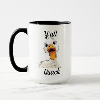 Y`all Quack Duck Mug