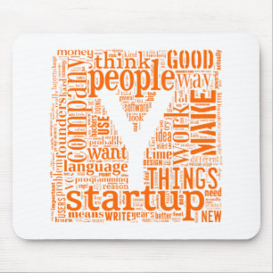 Y Combinator Mouse Pad