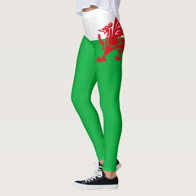 Y Ddraig Goch Leggings (Left)