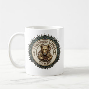 Y Frenhines Llewes. cymru ‎ Coffee Mug