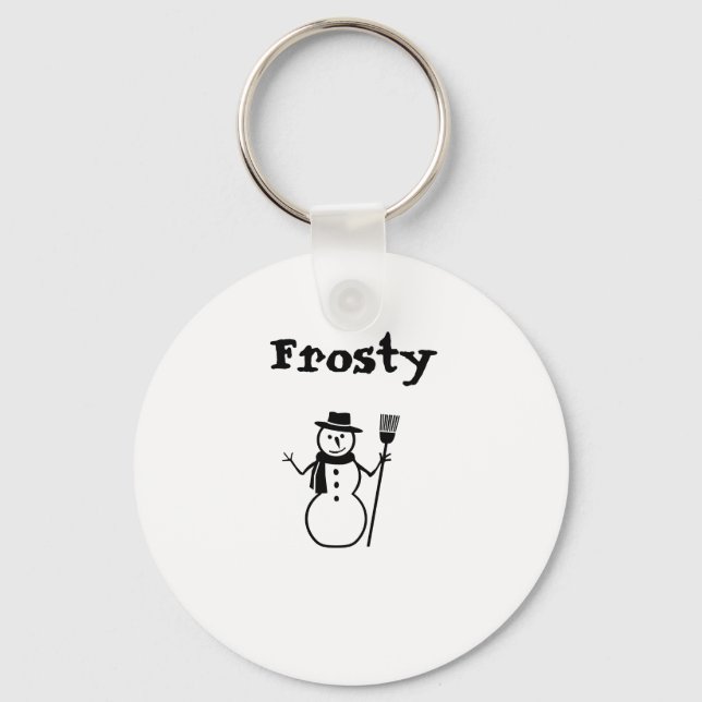 y, Frosty Keychain (Front)