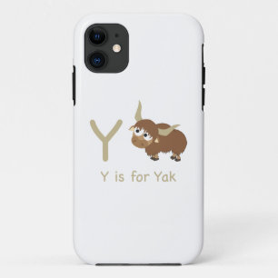 Y is for Yak iPhone 11 Case