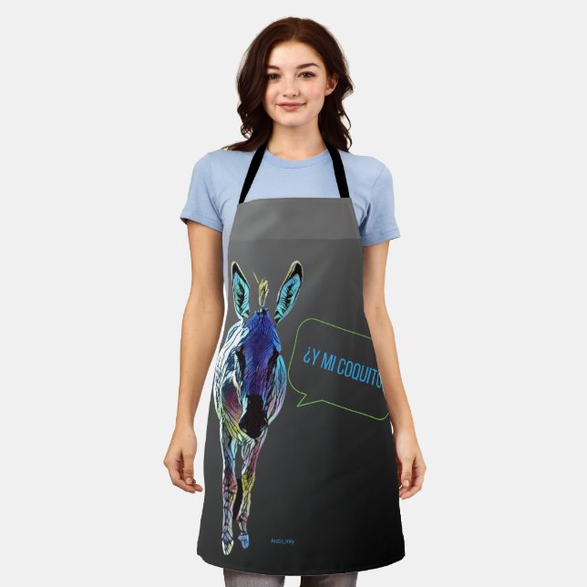 .¿Y Mi Coquito? Apron (Worn)