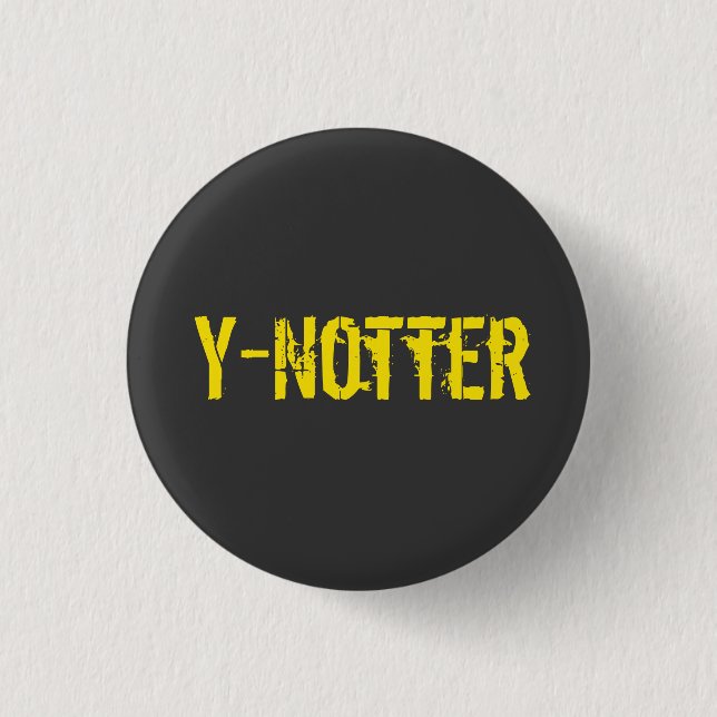 Y-Notter button (Front)