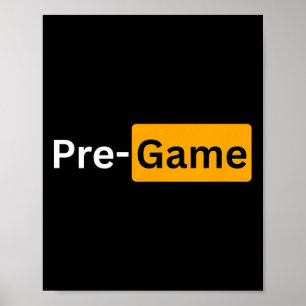 Y Soccer Footll Gifts - Pre-game Poster