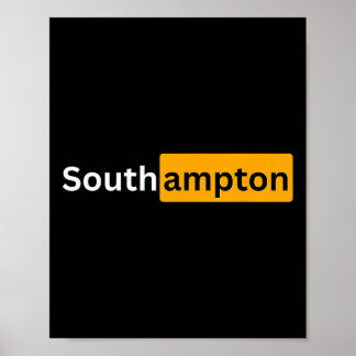 Y Soccer Footll Gifts - Southampton Poster