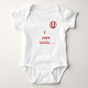Y YAYE U! BABY BODYSUIT