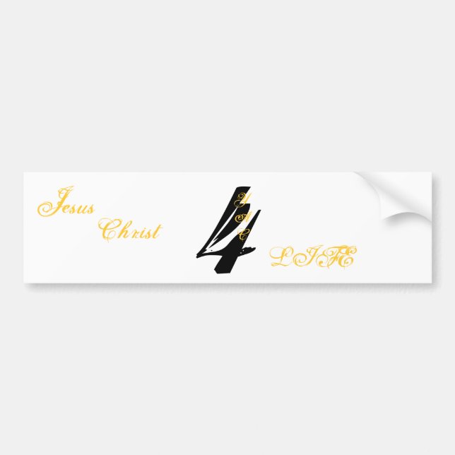 YA4C BUMPER STICKER (Front)