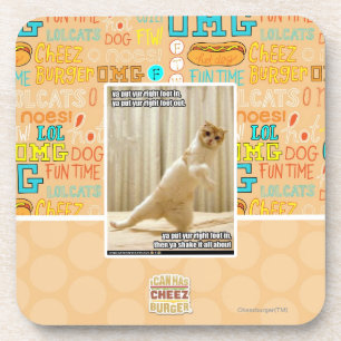 Ya put yur right foot in, ya put yur right foot ou coaster