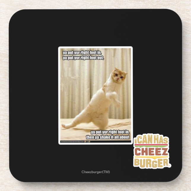 Ya put yur right foot in, ya put yur right foot ou coaster (Front)