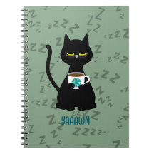 YAAAWN carnet de chat endormi