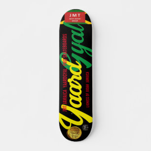 YAARD GYAL JMT JAMAICA 7 3/4" Skateboard Deck