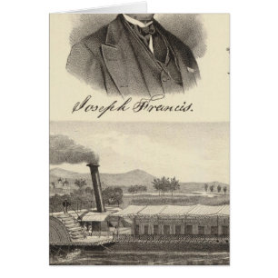 yacht à vapeur en fer ondulé