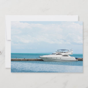 Yacht at mooring