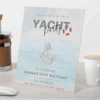 Yacht Boat Cruise Birthday Party 