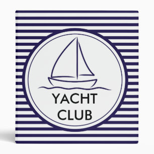 Yacht Club Binder