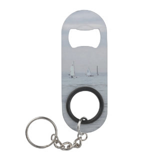 Yacht club keychain bottle opener