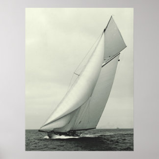 Yacht 'Columbia' 1901 Poster