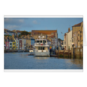 Yacht de moteur dans Weymouth