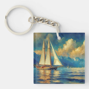 Yacht Keychain