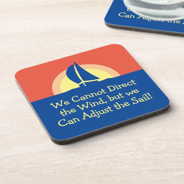 Yacht Racing Sailing With Sunset Coaster (Left Side)