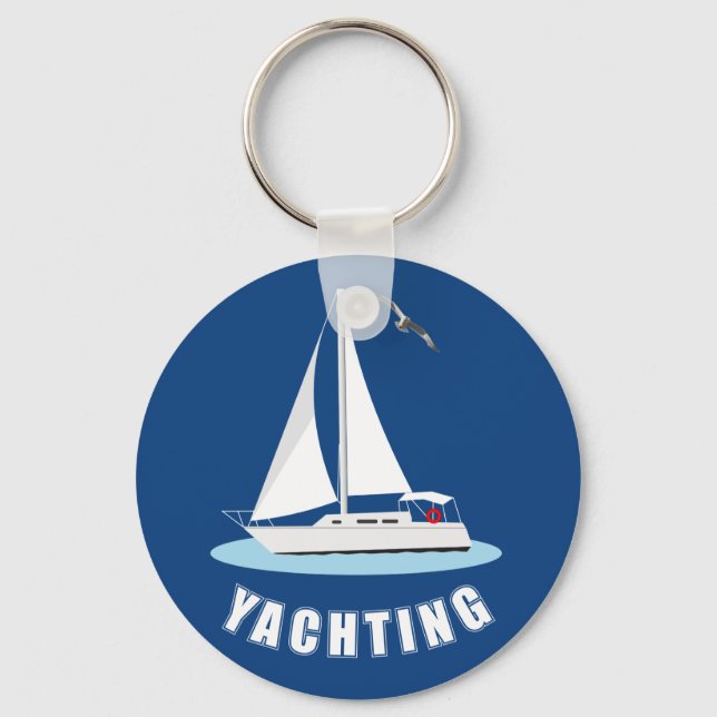 Yachting Keychain (Front)