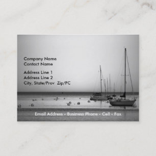 Yachts II business card template
