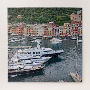 Yachts of Portofino - 20x20 - 676 pcs Jigsaw Puzzle