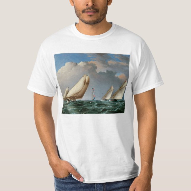 Yachts Rounding the Mark T-Shirt (Front)