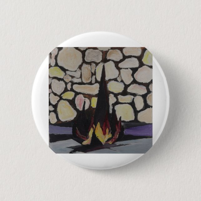 Yad Vashem 2 Inch Round Button (Front)