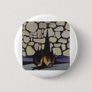 Yad Vashem 2 Inch Round Button