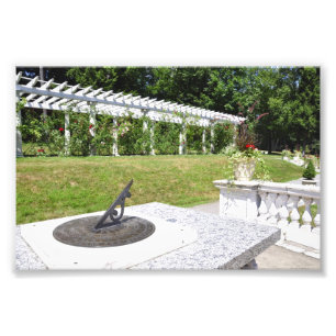 Yaddo Garden's 1904 Sun Dial Photo Print