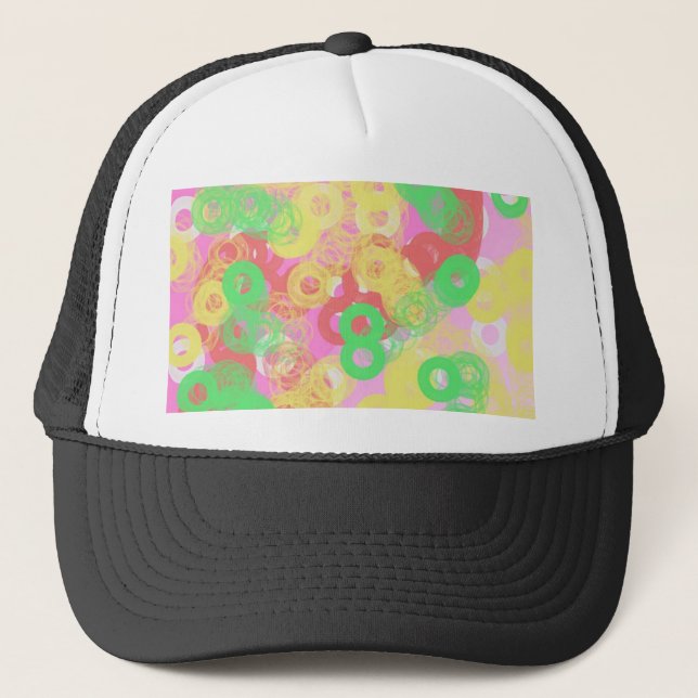 yaei candy design so fantastic trucker hat (Front)